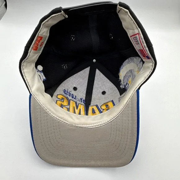 Vintage St. Louis Rams Sports Specialties Laser Shadow Snapback Hat